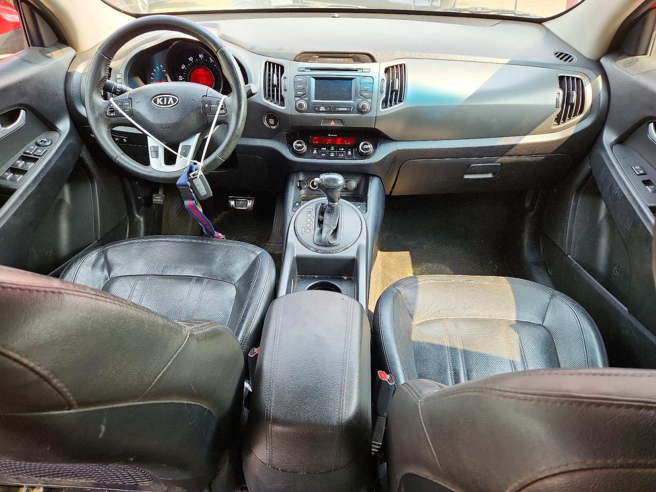 2012 Kia Sportage Ex Red vin: KNDPCCA23C7203418