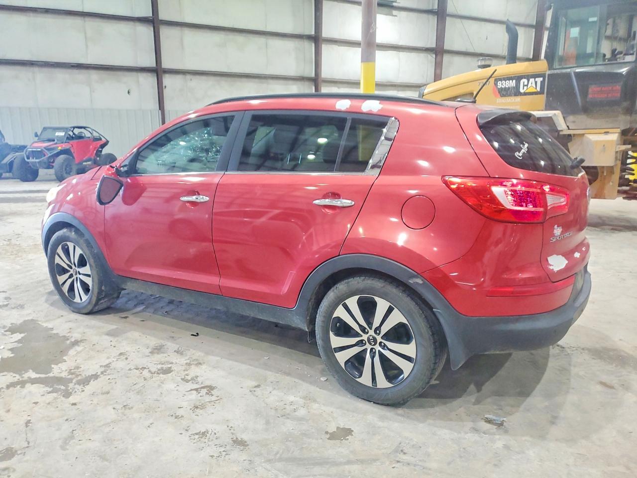 2012 Kia Sportage Ex Красный vin: KNDPCCA23C7218727