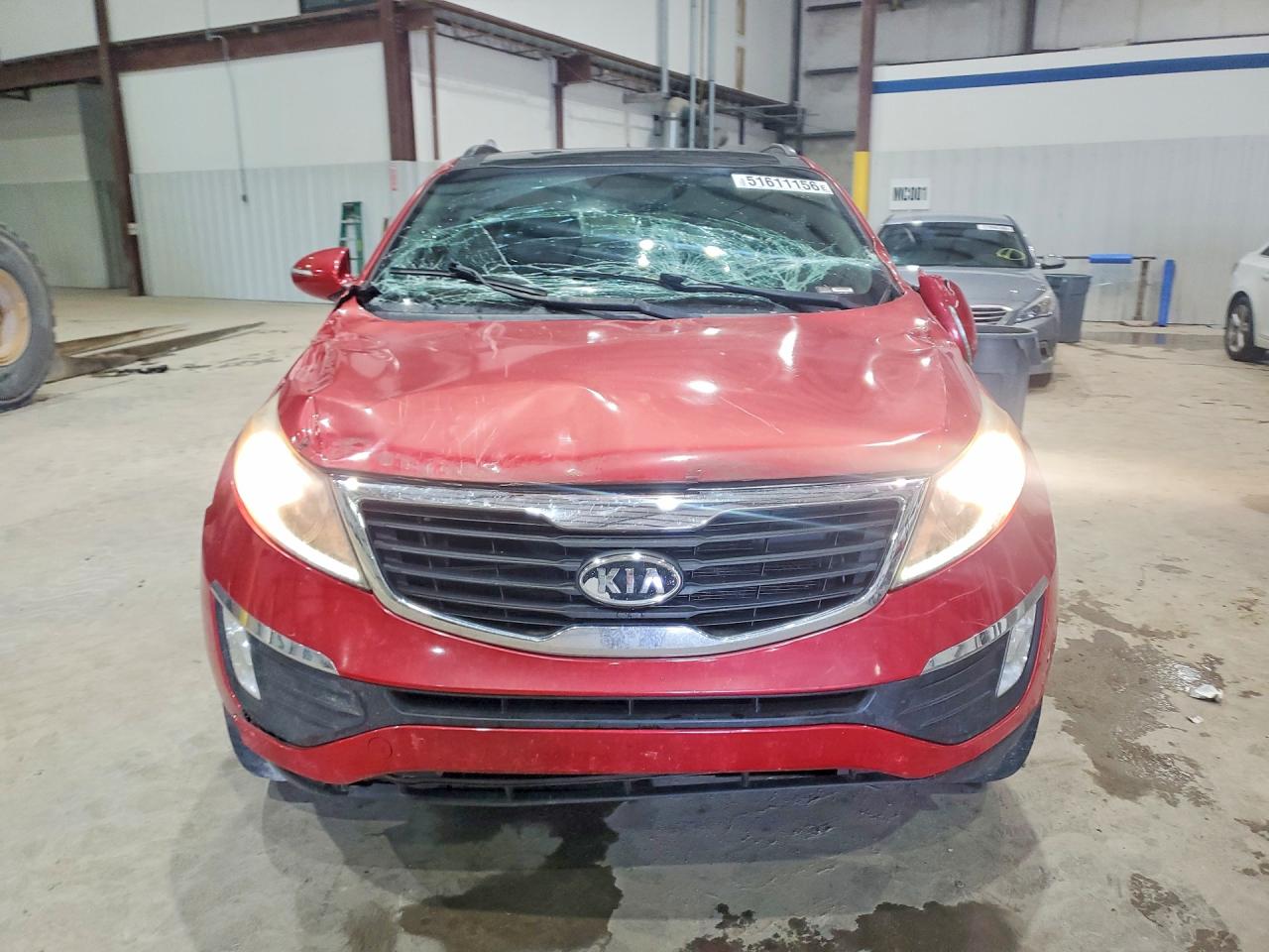2012 Kia Sportage Ex Красный vin: KNDPCCA23C7218727