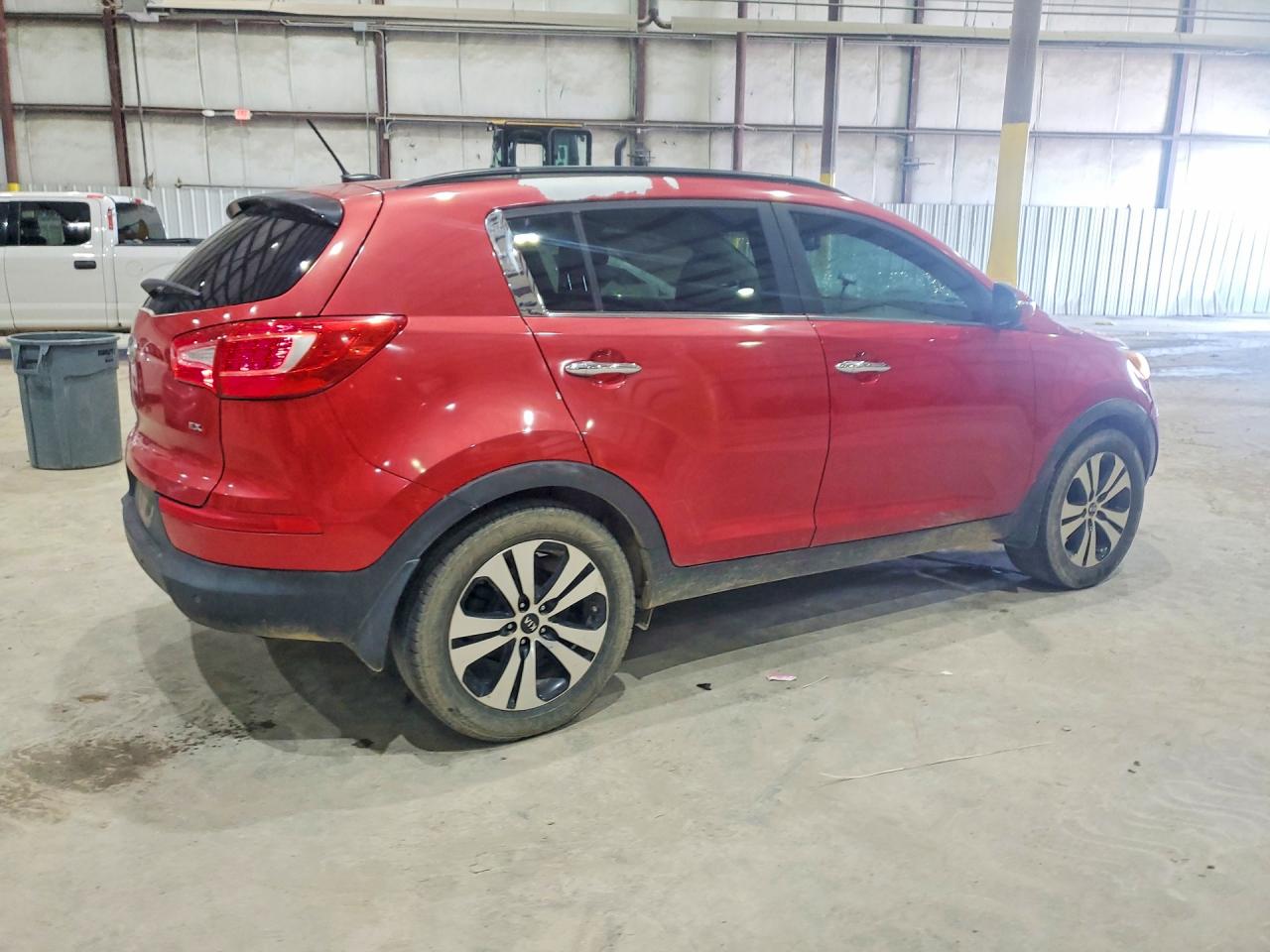 2012 Kia Sportage Ex Красный vin: KNDPCCA23C7218727