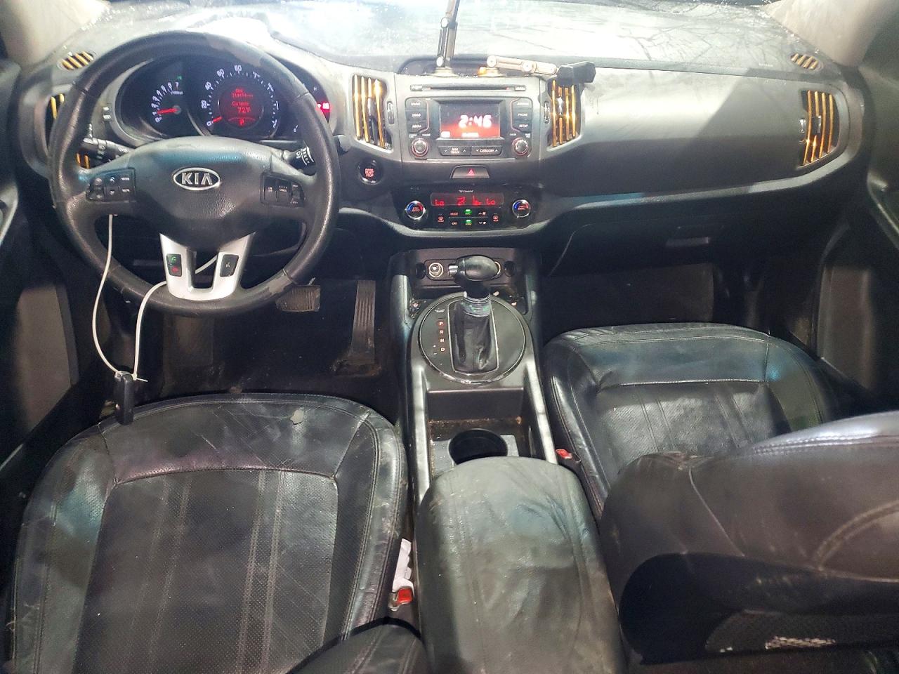 2012 Kia Sportage Ex Красный vin: KNDPCCA23C7218727