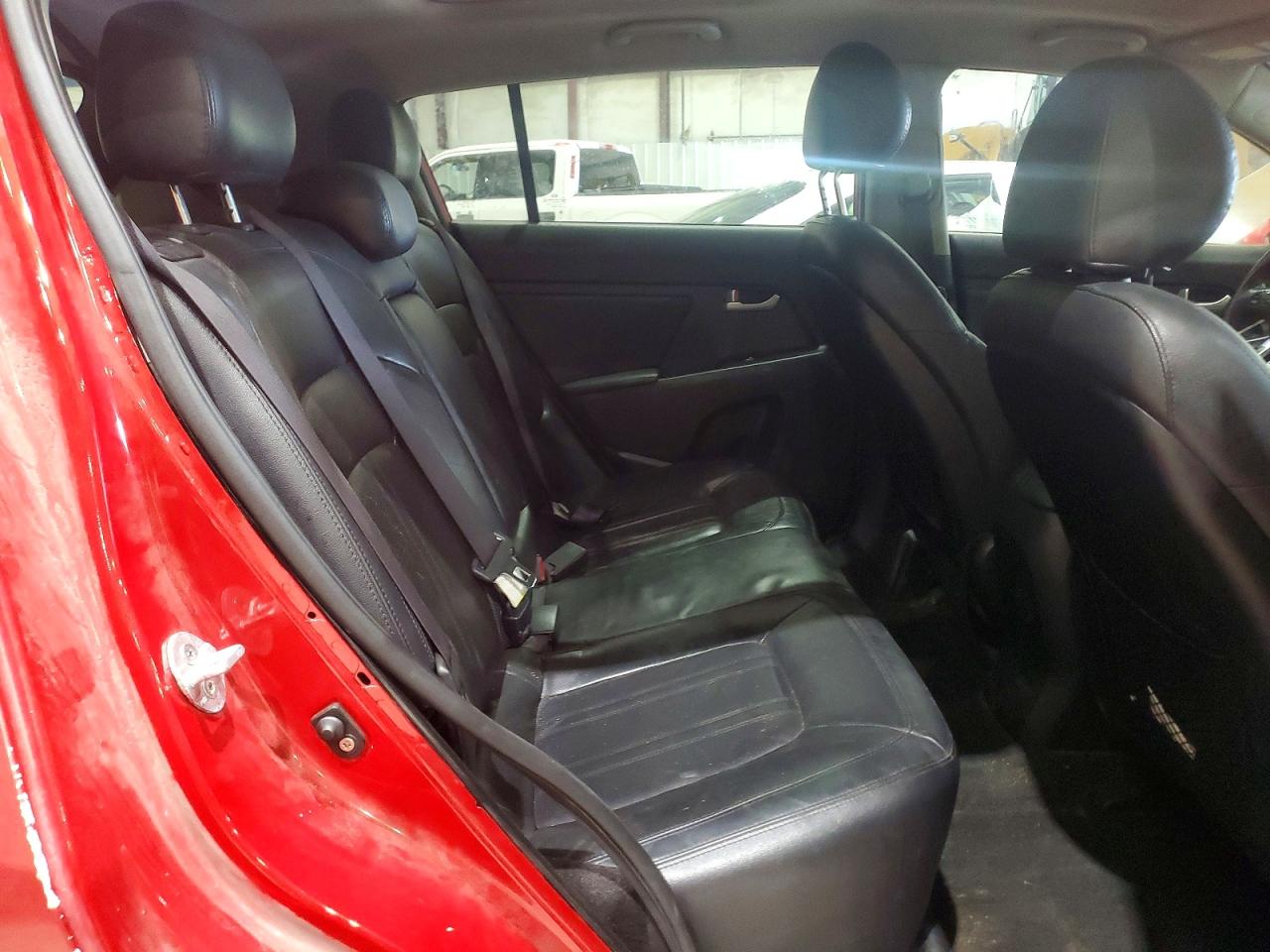 2012 Kia Sportage Ex Красный vin: KNDPCCA23C7218727