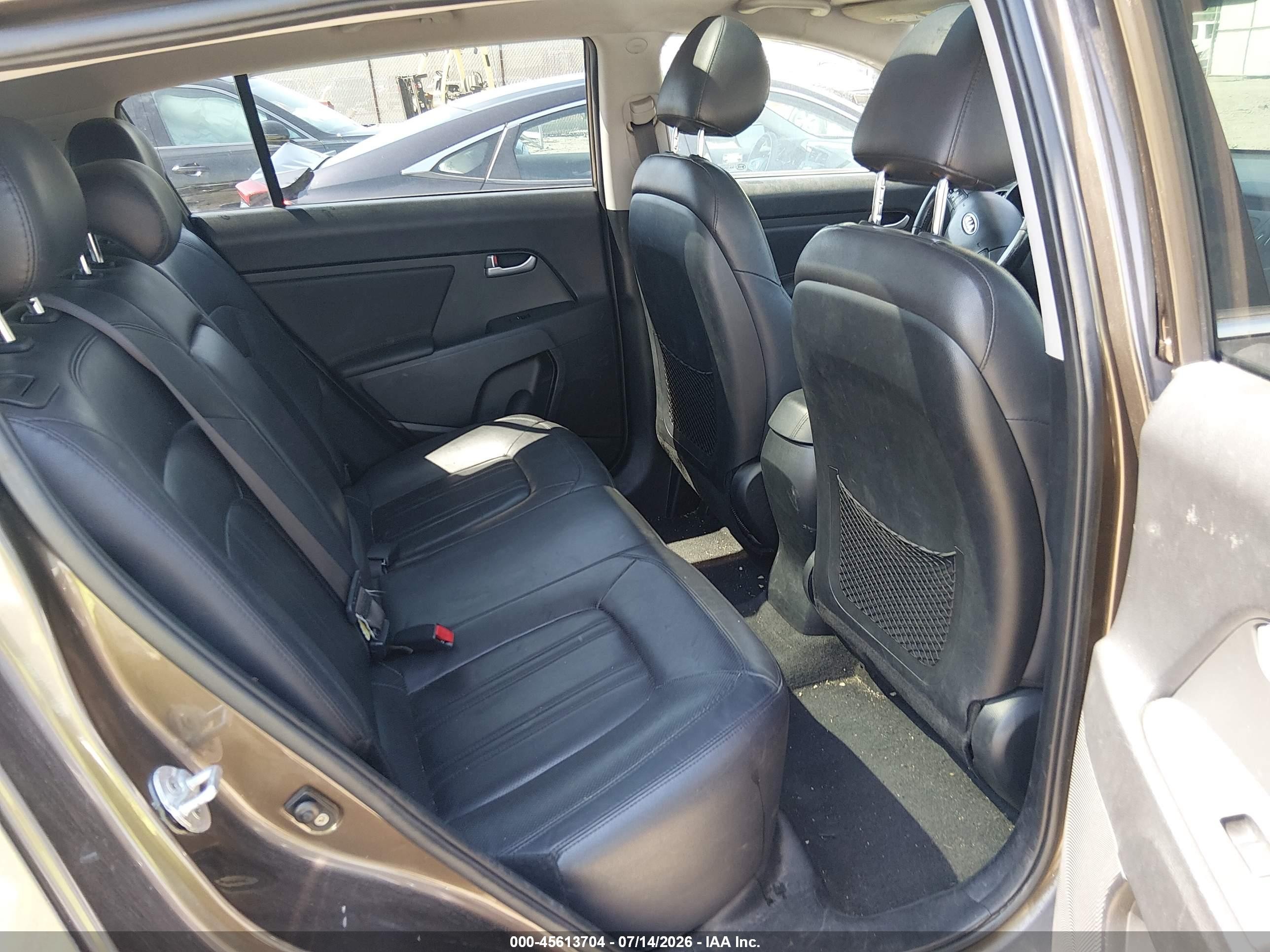 2012 Kia Sportage Ex Brown vin: KNDPCCA23C7227475