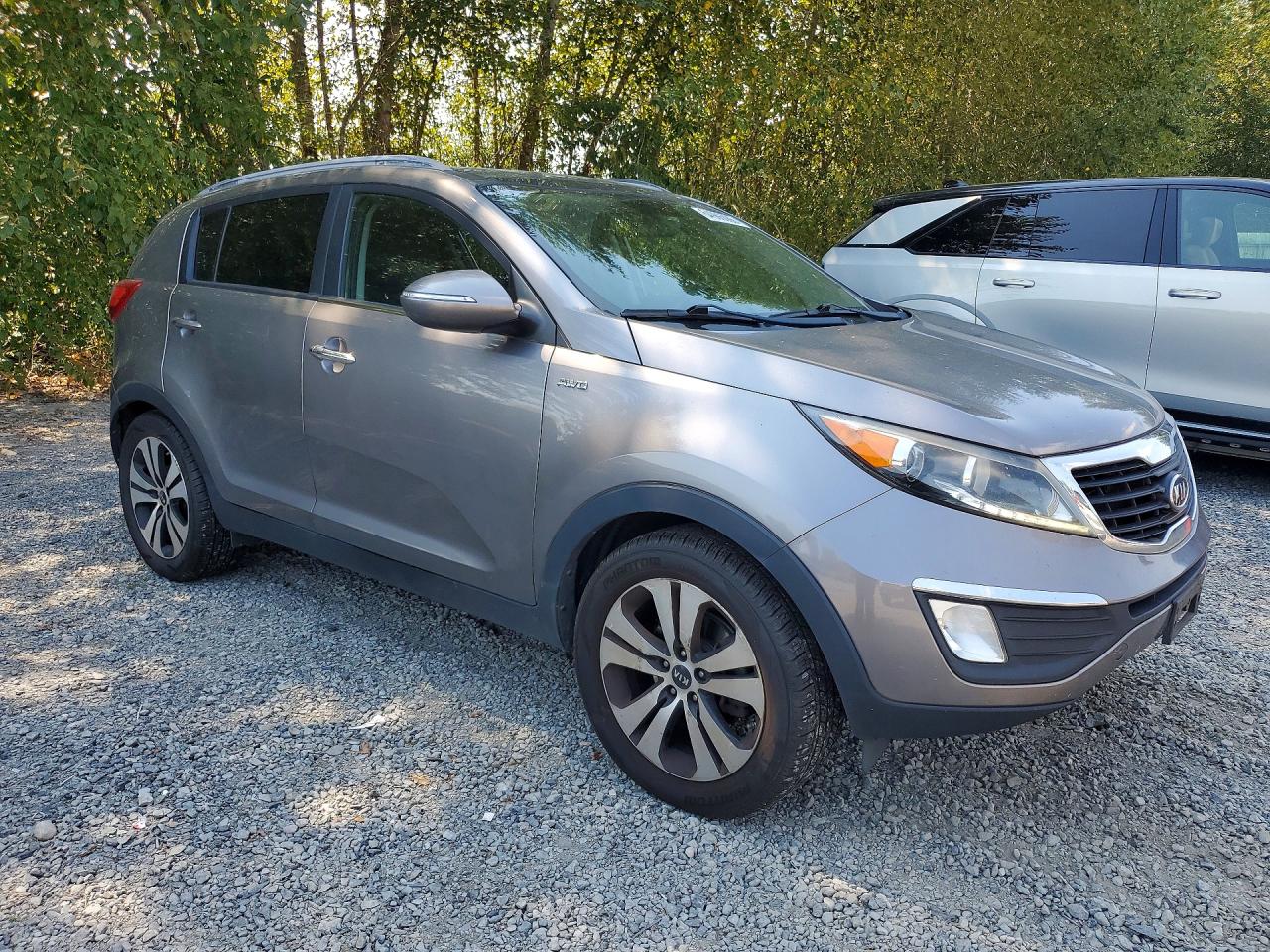 2012 Kia Sportage Ex Silver vin: KNDPCCA23C7278023