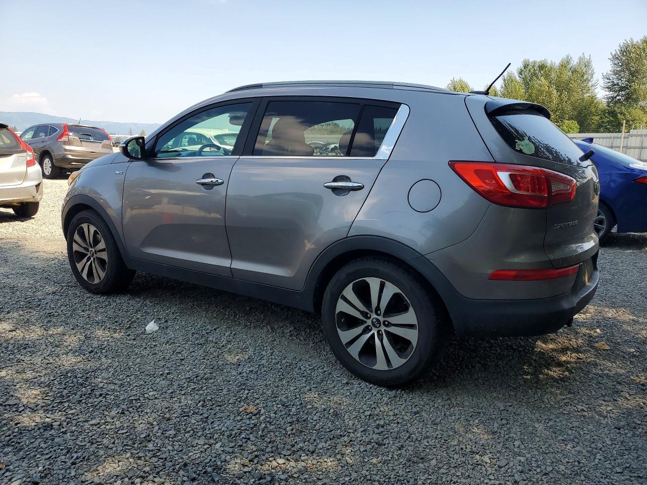 2012 Kia Sportage Ex Silver vin: KNDPCCA23C7278023