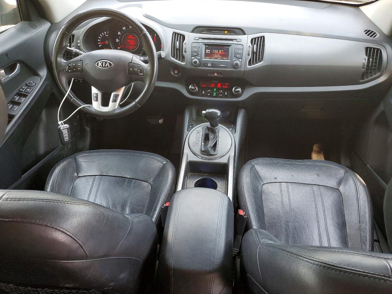 2012 Kia Sportage Ex Silver vin: KNDPCCA23C7278023
