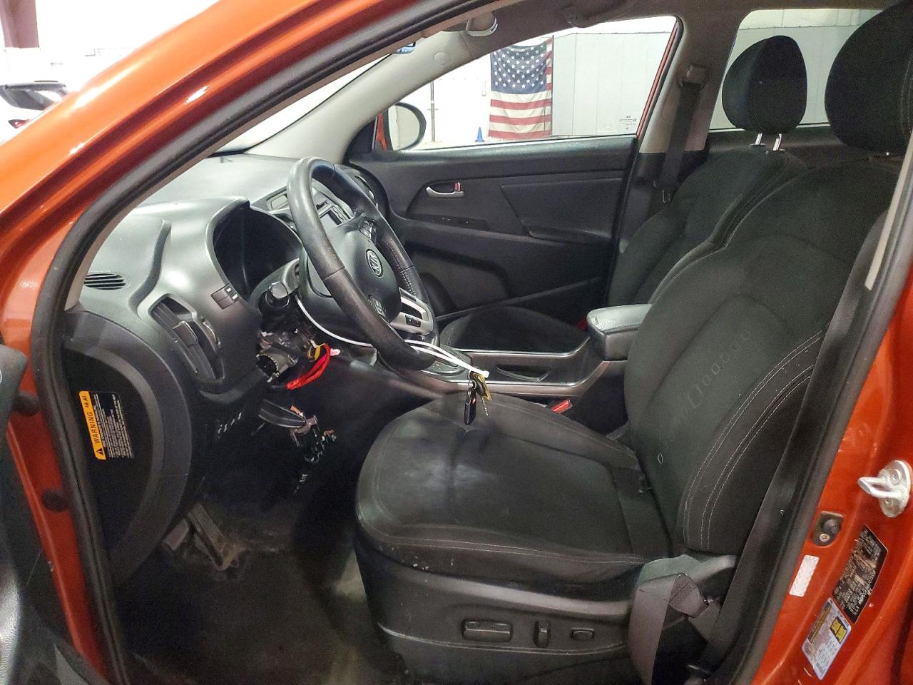 2011 Kia Sportage Ex Orange vin: KNDPCCA24B7075558