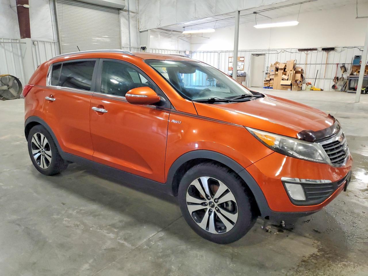 2011 Kia Sportage Ex Orange vin: KNDPCCA24B7075558