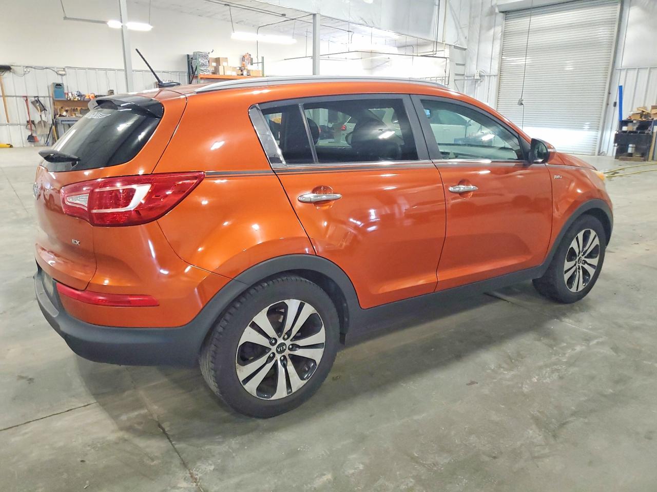 2011 Kia Sportage Ex Orange vin: KNDPCCA24B7075558