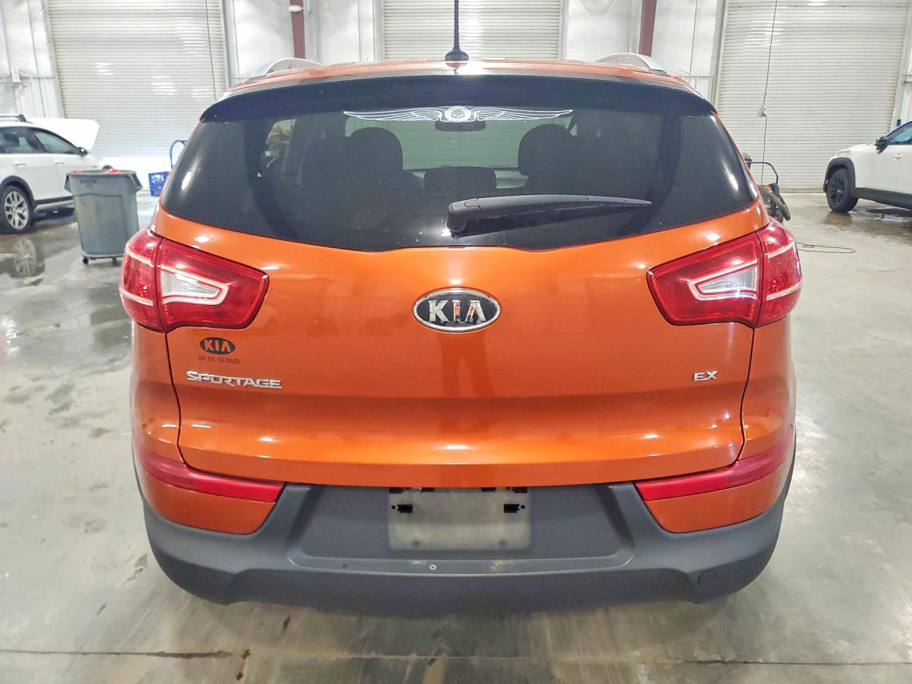 2011 Kia Sportage Ex Orange vin: KNDPCCA24B7075558