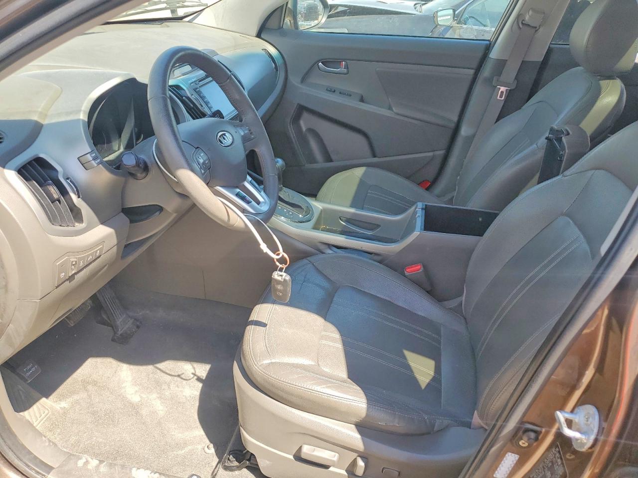 2012 Kia Sportage Ex Brown vin: KNDPCCA24C7219434