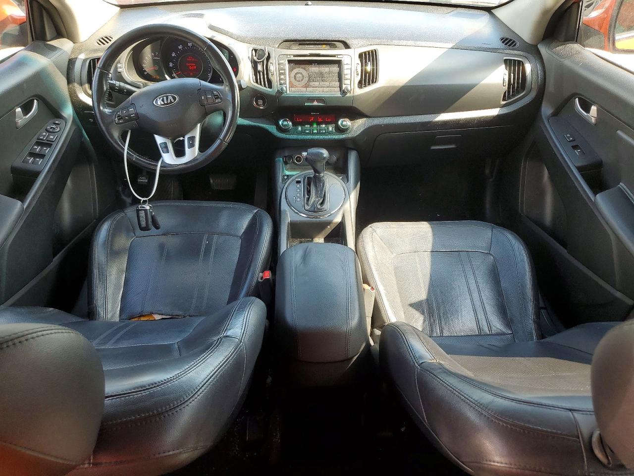 2013 Kia Sportage Ex Orange vin: KNDPCCA24D7363356
