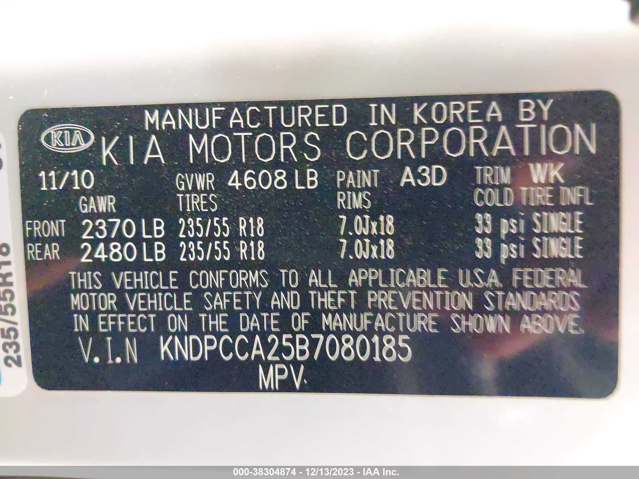 2011 Kia Sportage Ex Silver vin: KNDPCCA25B7080185