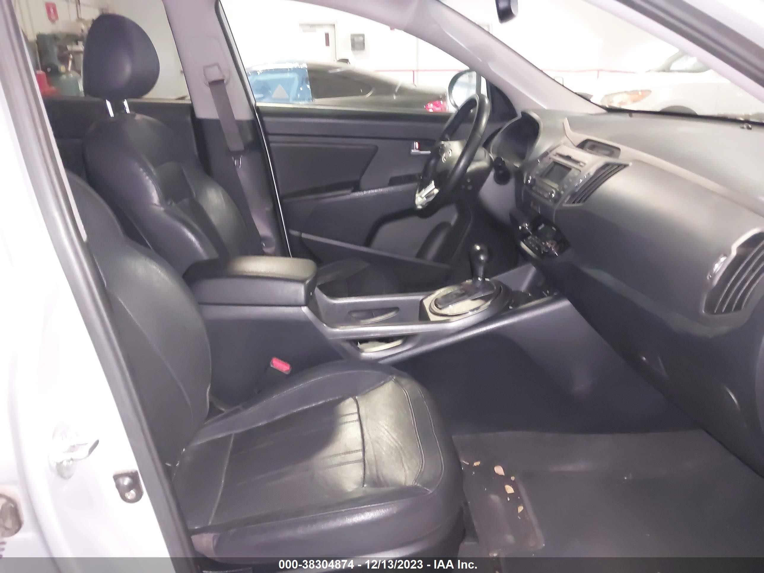 2011 Kia Sportage Ex Silver vin: KNDPCCA25B7080185