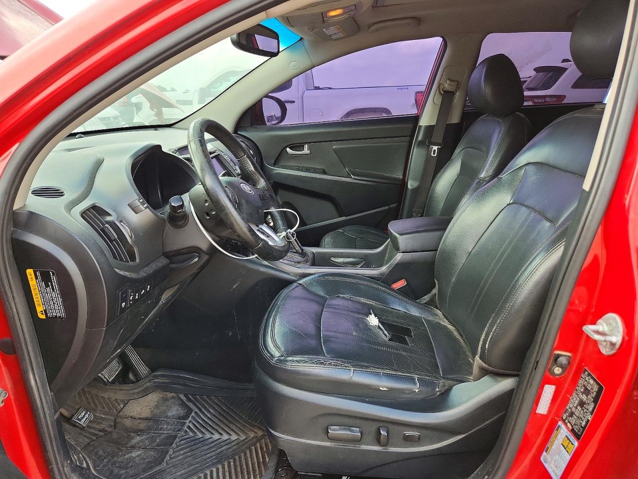 2012 Kia Sportage Ex Red vin: KNDPCCA25C7180921