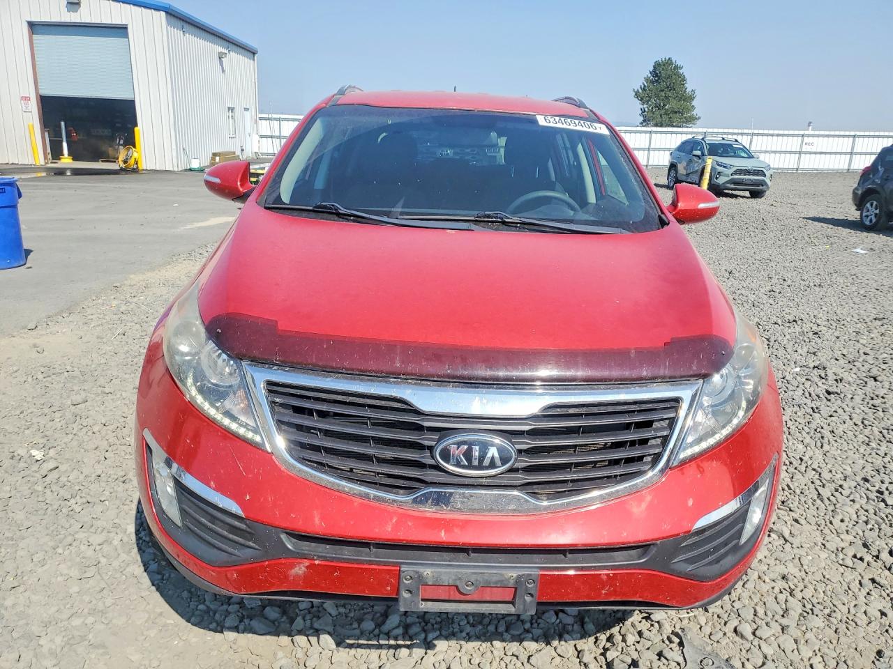 2012 Kia Sportage Ex Red vin: KNDPCCA25C7198366