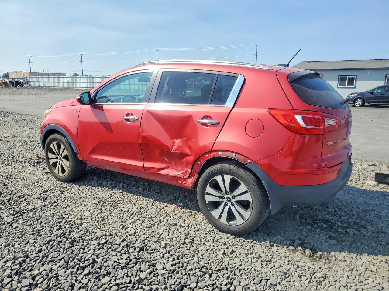 2012 Kia Sportage Ex Red vin: KNDPCCA25C7198366