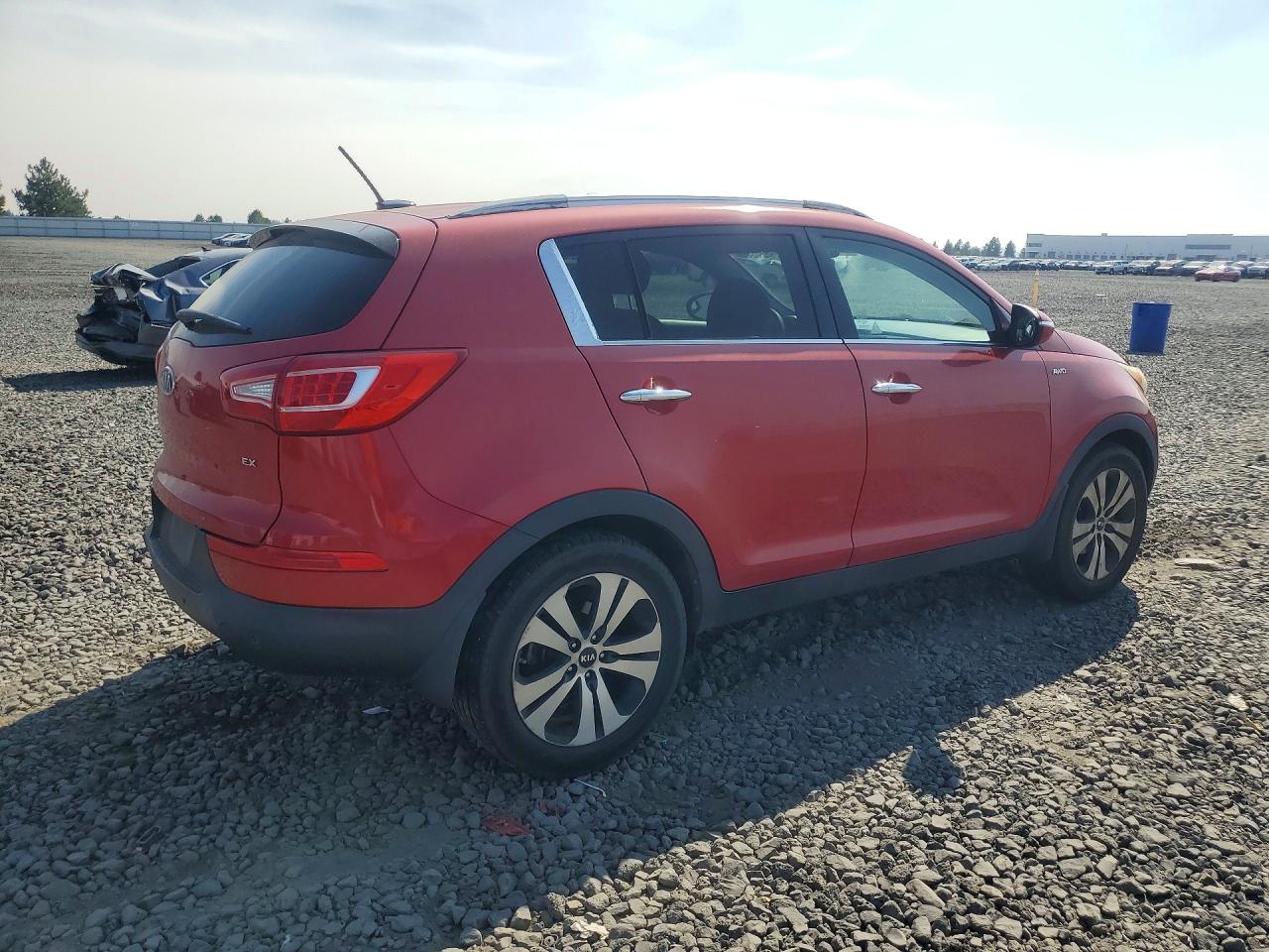 2012 Kia Sportage Ex Red vin: KNDPCCA25C7198366