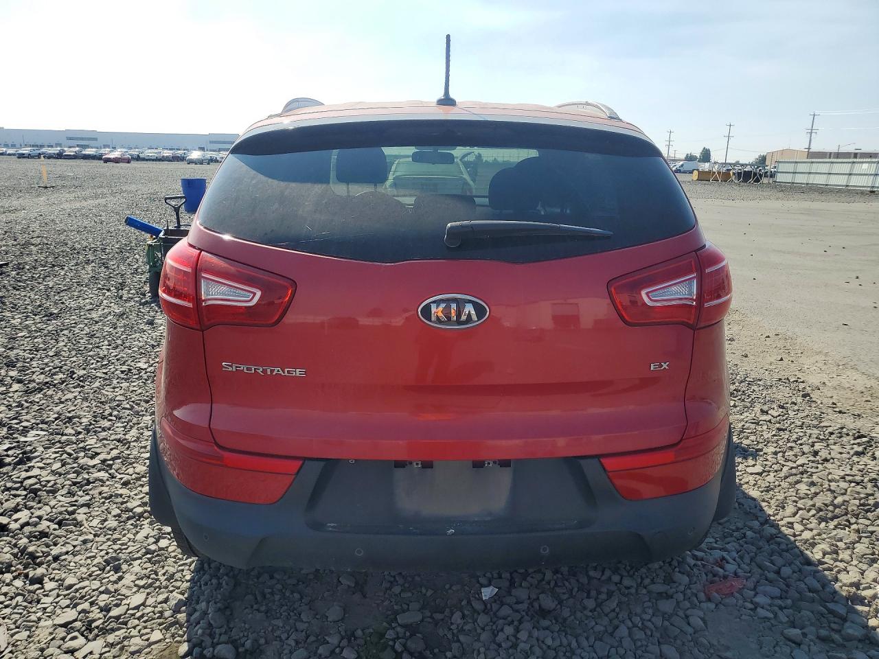 2012 Kia Sportage Ex Red vin: KNDPCCA25C7198366
