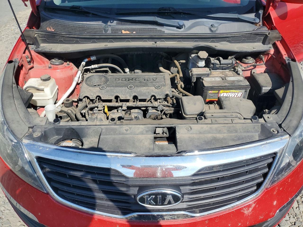 2012 Kia Sportage Ex Red vin: KNDPCCA25C7198366