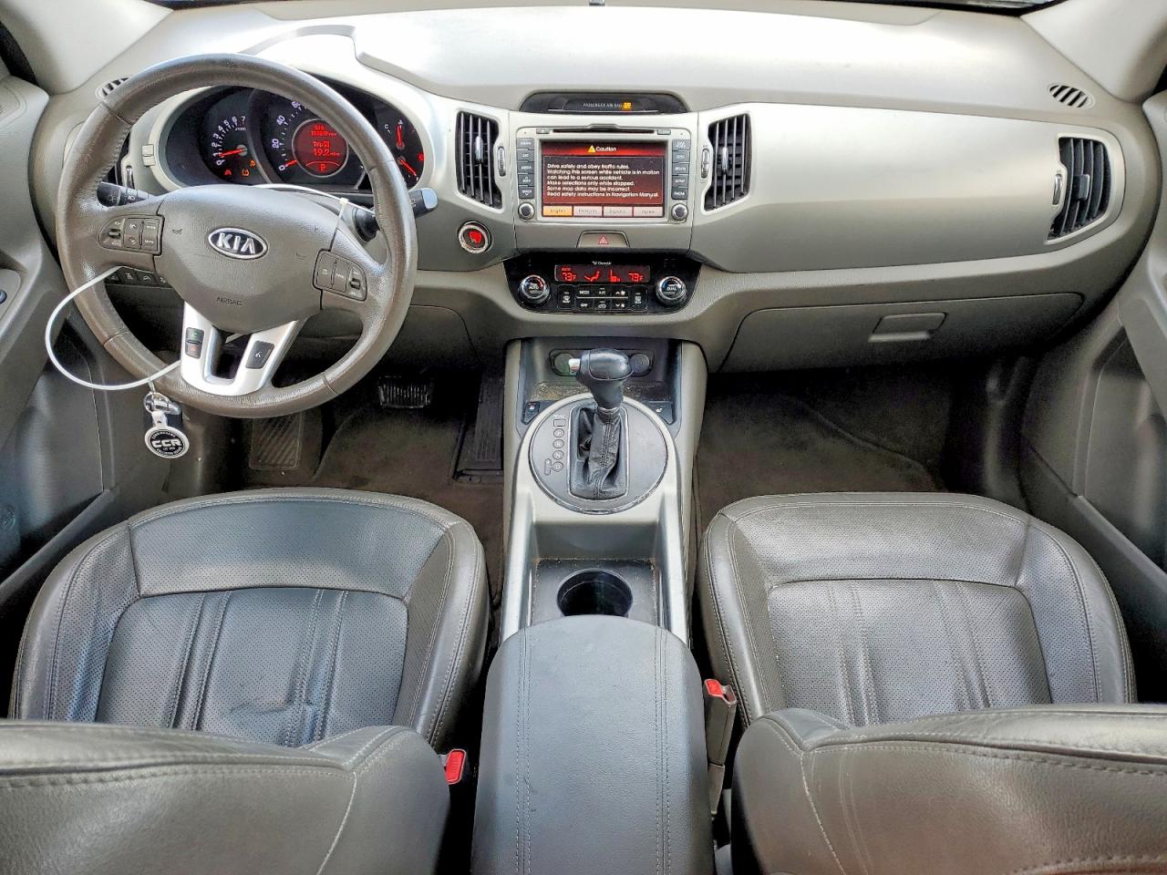 2012 Kia Sportage Ex White vin: KNDPCCA25C7312060