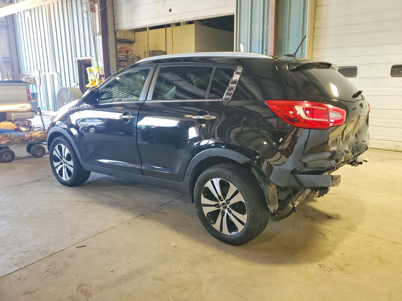 2011 Kia Sportage Ex Black vin: KNDPCCA27B7049097