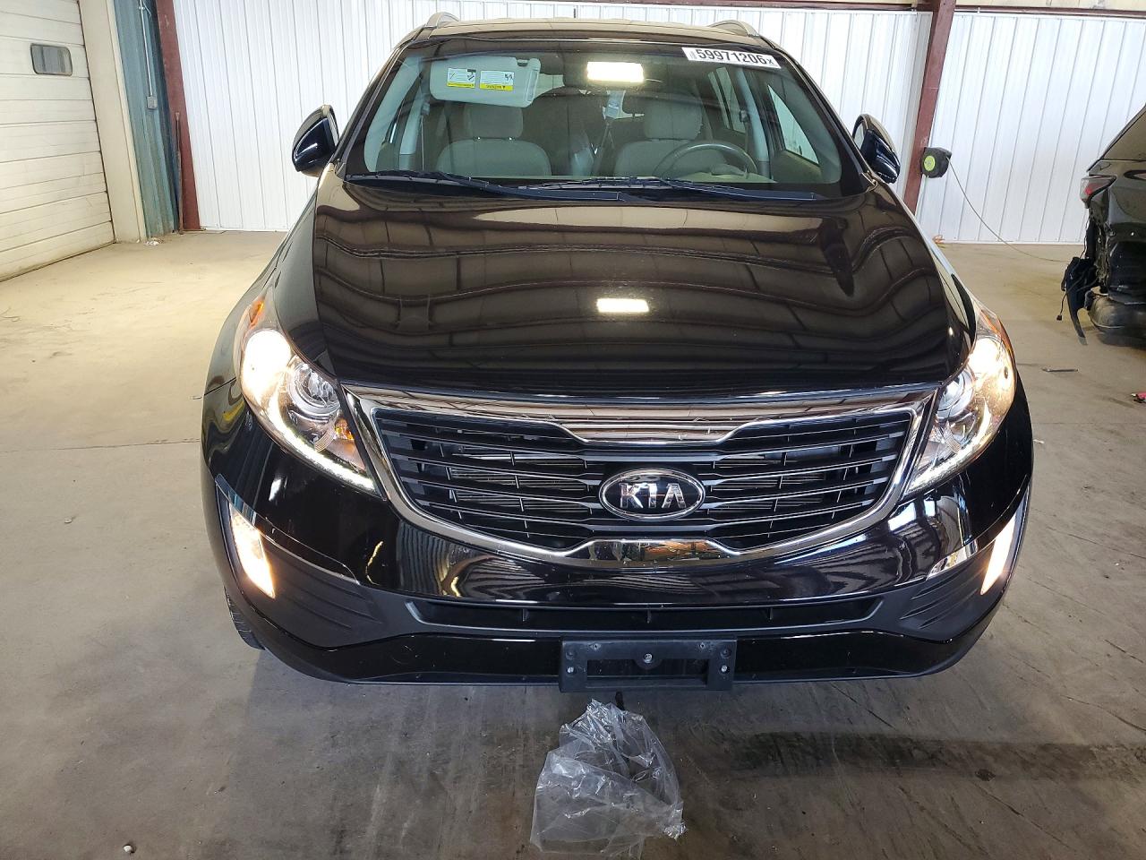 2011 Kia Sportage Ex Black vin: KNDPCCA27B7049097