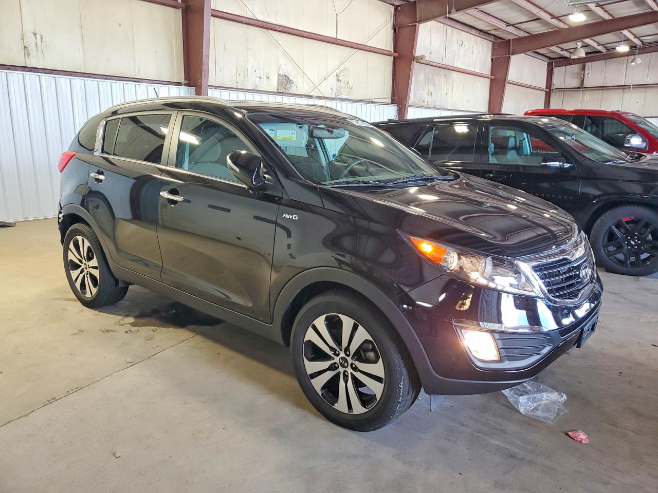 2011 Kia Sportage Ex Black vin: KNDPCCA27B7049097