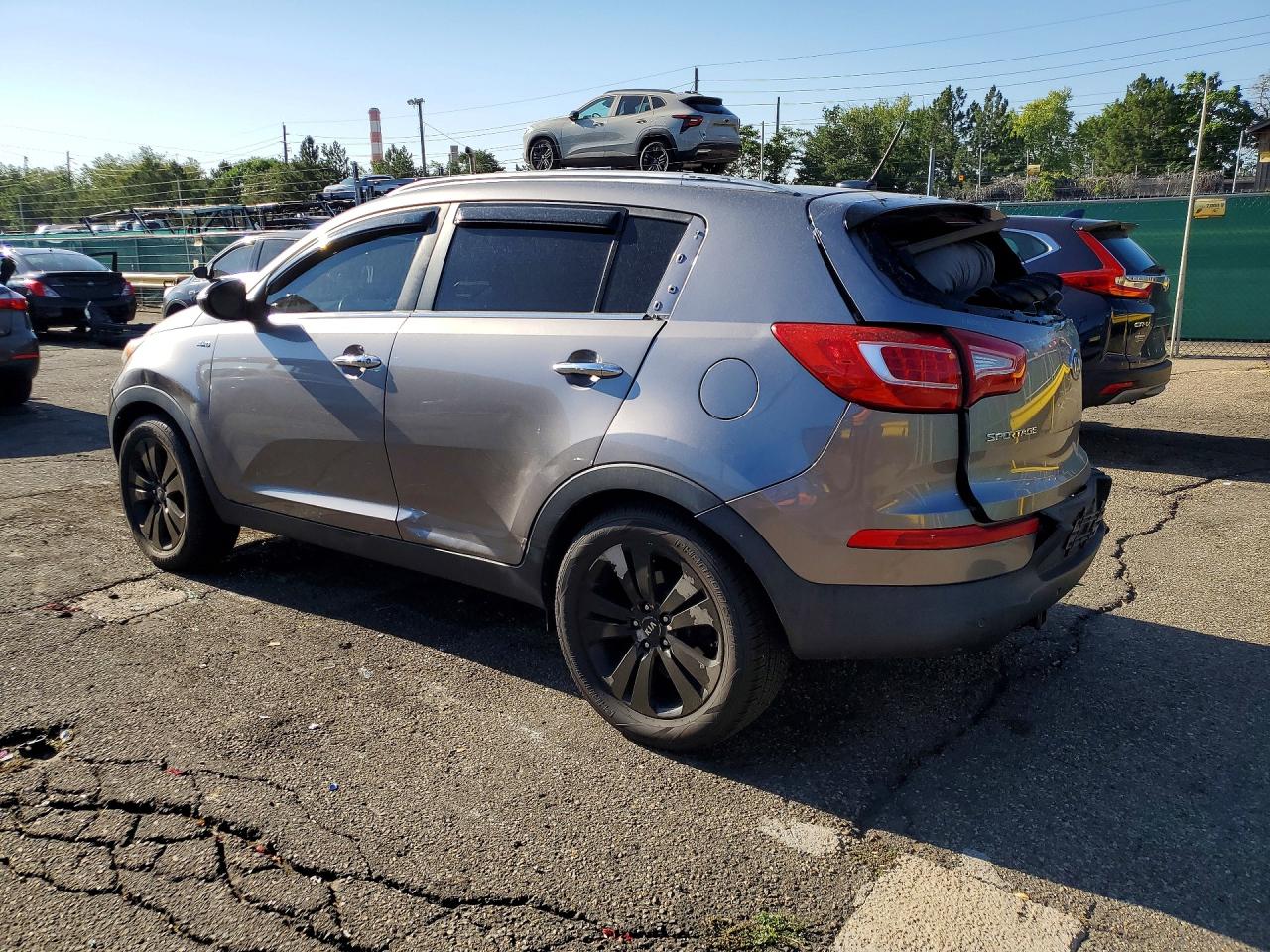 2011 Kia Sportage Серый vin: KNDPCCA27B7100114