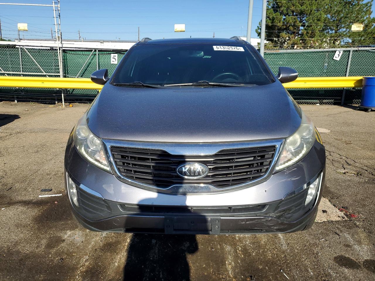 2011 Kia Sportage Серый vin: KNDPCCA27B7100114