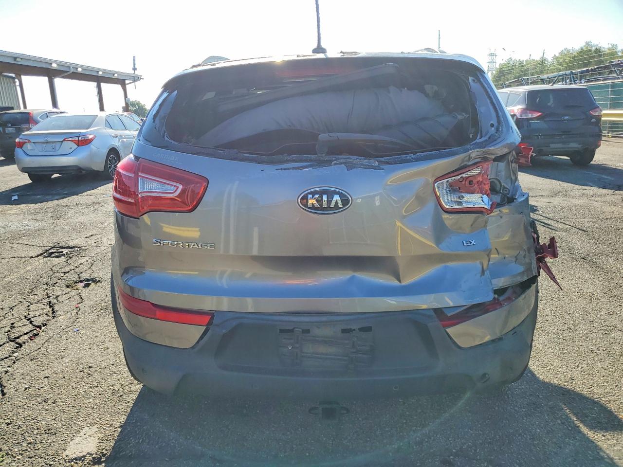 2011 Kia Sportage Серый vin: KNDPCCA27B7100114