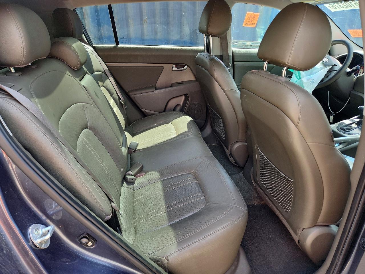2012 Kia Sportage Ex Blue vin: KNDPCCA27C7179348