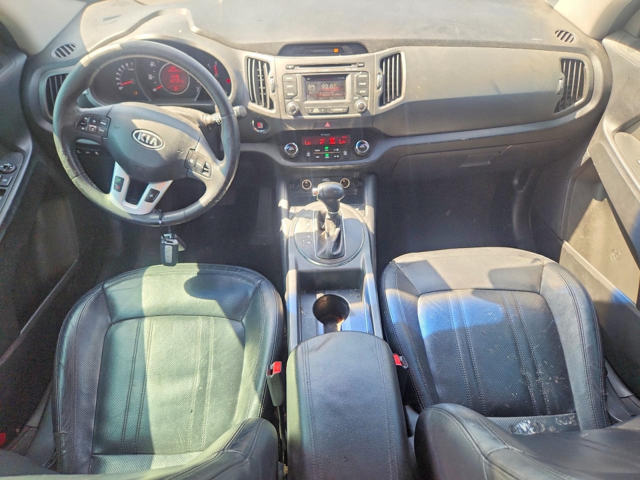 2012 Kia Sportage Ex Blue vin: KNDPCCA27C7202515