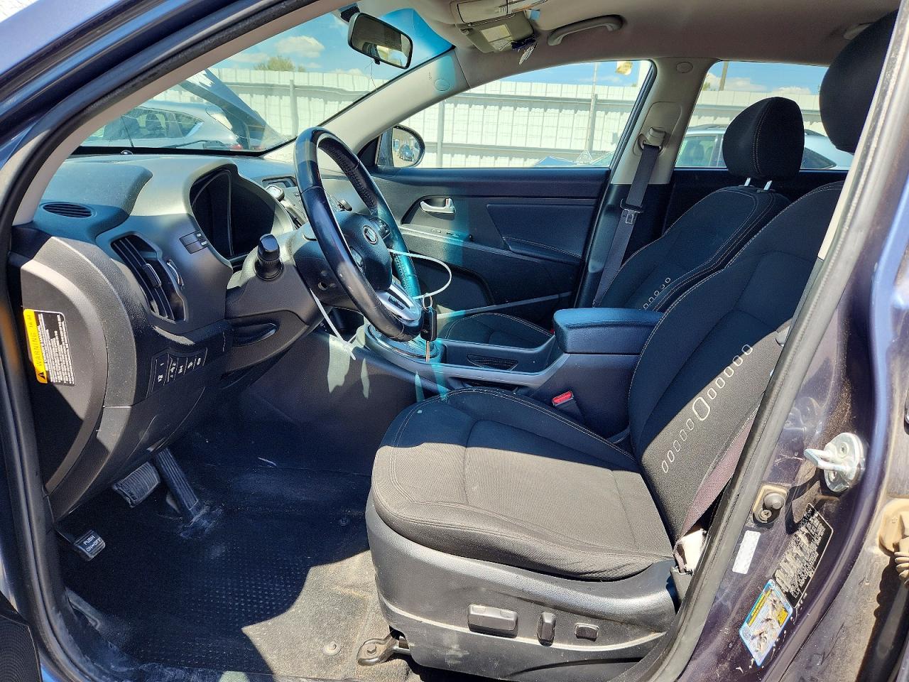2013 Kia Sportage Ex Blue vin: KNDPCCA27D7372312