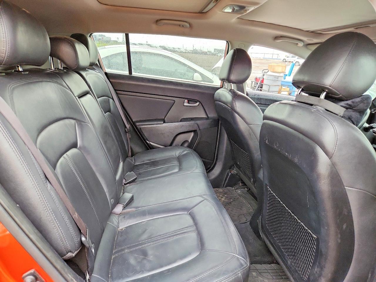 2011 Kia Sportage Ex Orange vin: KNDPCCA28B7022958