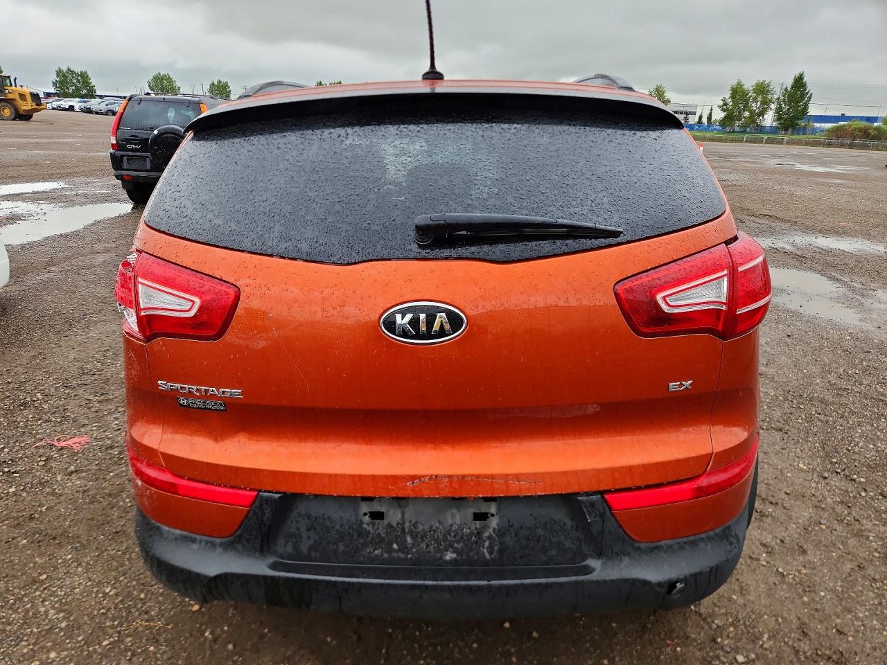 2011 Kia Sportage Ex Orange vin: KNDPCCA28B7022958