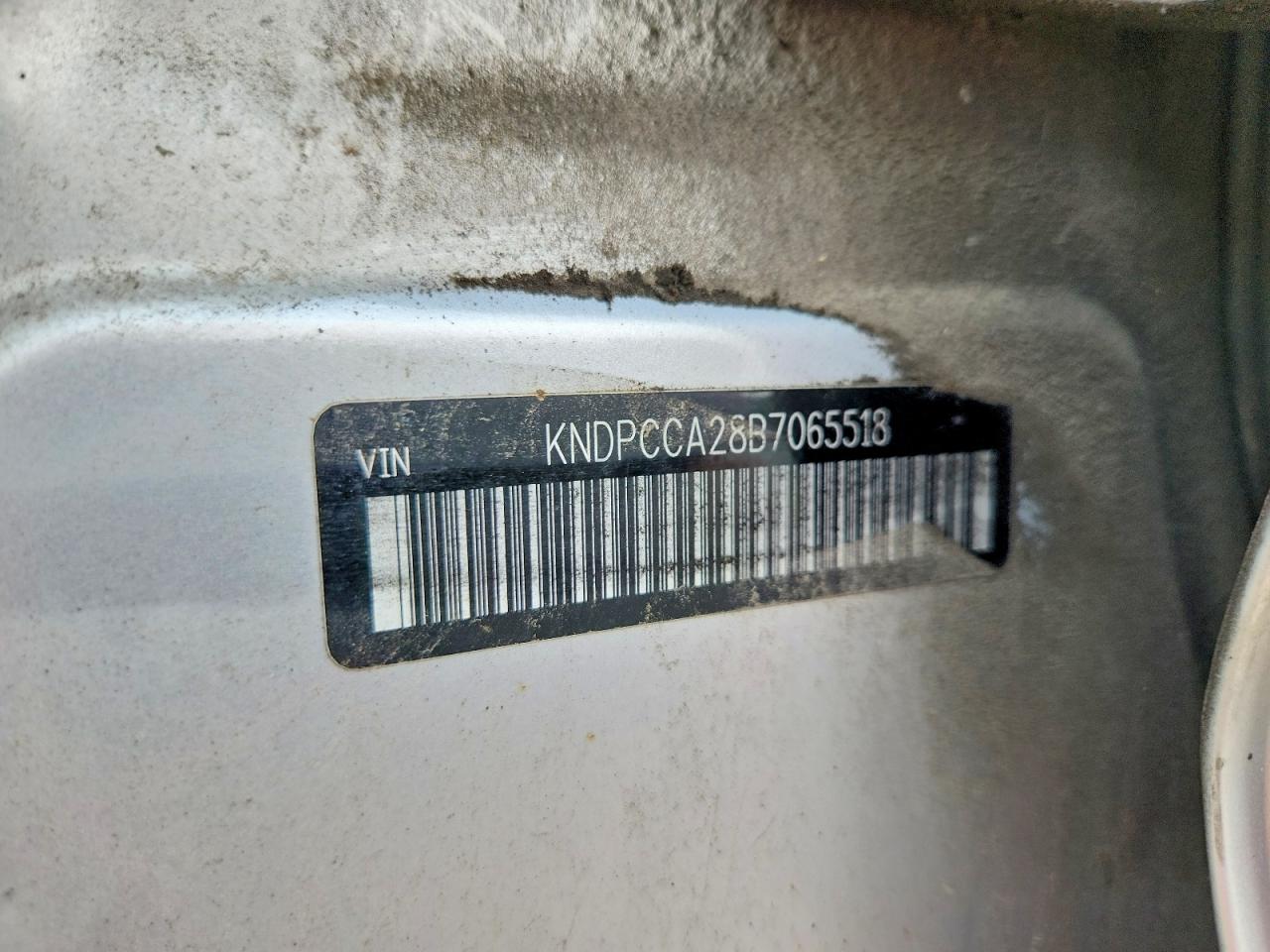 2011 Kia Sportage Ex Silver vin: KNDPCCA28B7065518