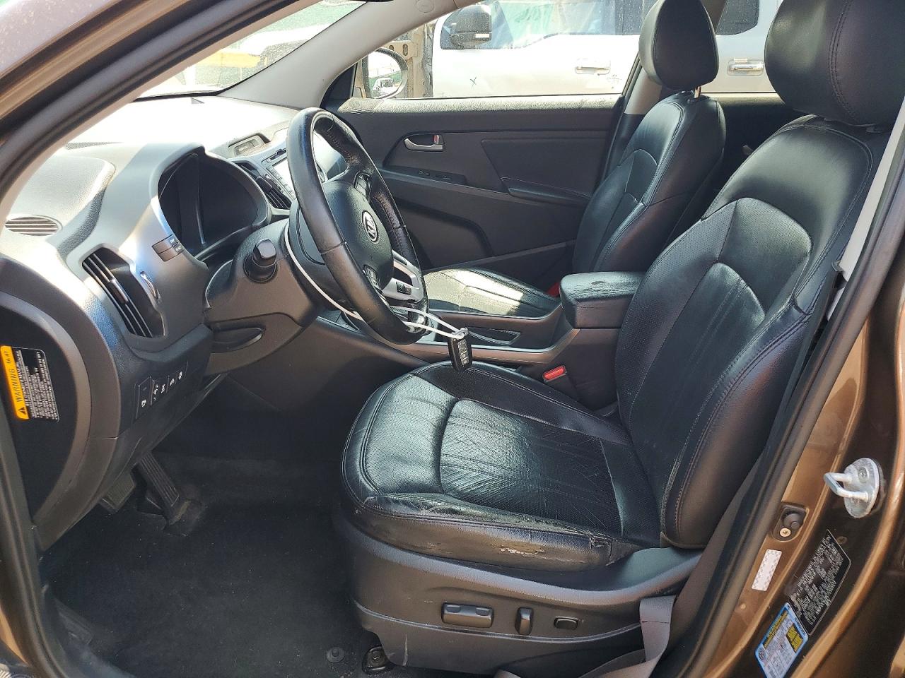 2012 Kia Sportage Ex Коричневый vin: KNDPCCA28C7202023
