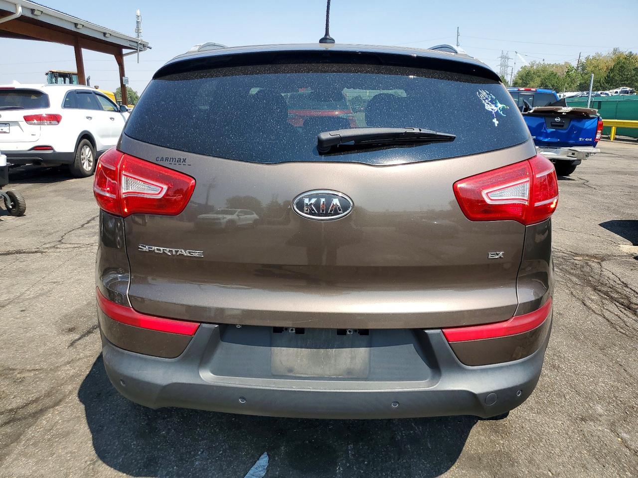 2012 Kia Sportage Ex Коричневый vin: KNDPCCA28C7202023