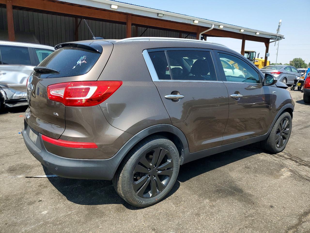 2012 Kia Sportage Ex Коричневый vin: KNDPCCA28C7202023