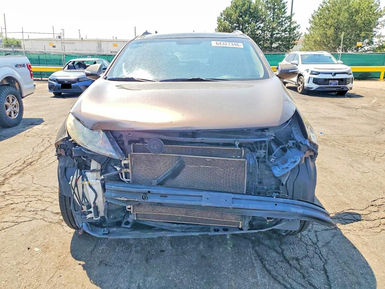 2012 Kia Sportage Ex Коричневый vin: KNDPCCA28C7202023