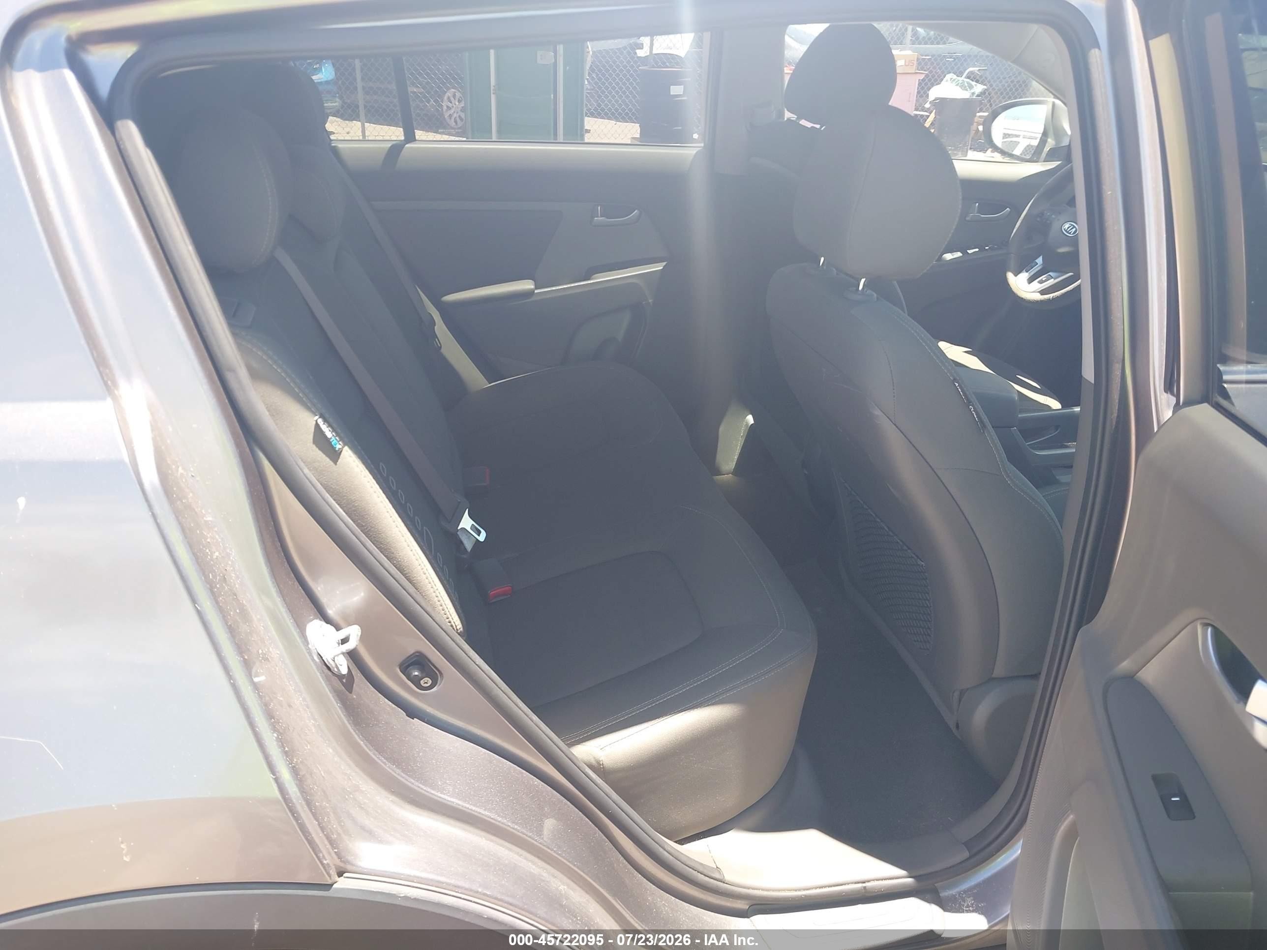 2012 Kia Sportage Ex Gray vin: KNDPCCA28C7348745