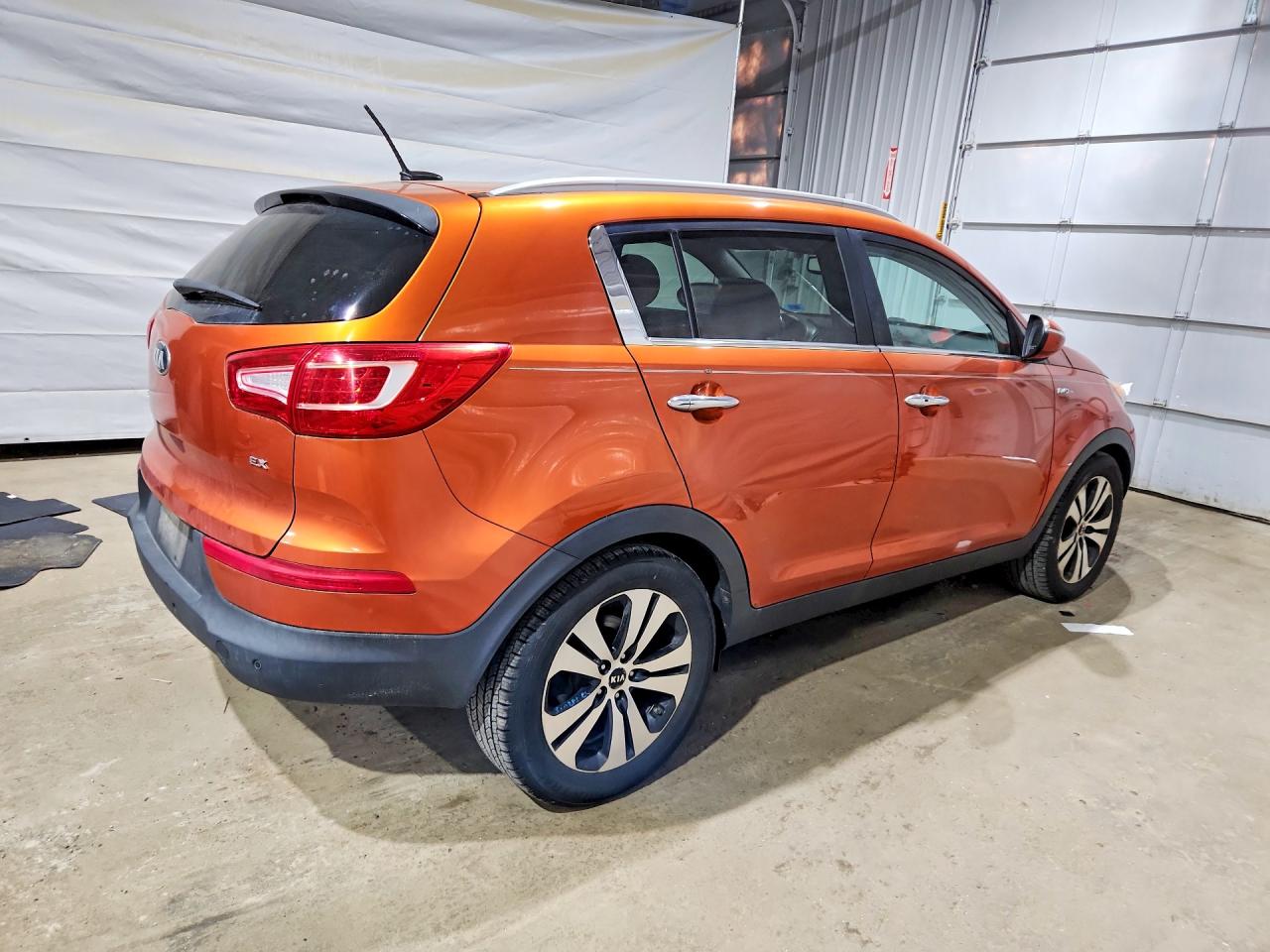 2013 Kia Sportage Orange vin: KNDPCCA28D7432226