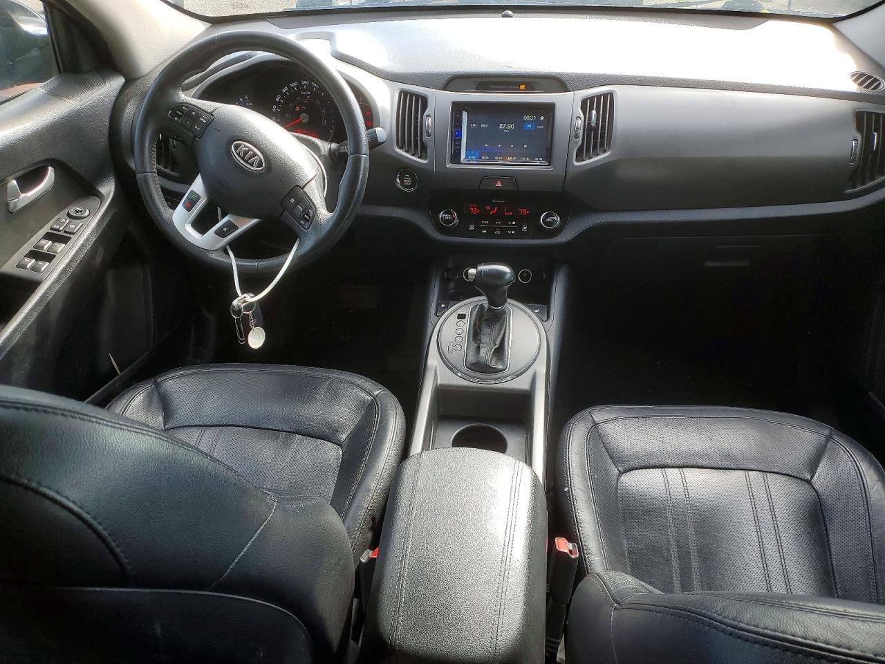 2012 Kia Sportage Ex Черный vin: KNDPCCA29C7212768