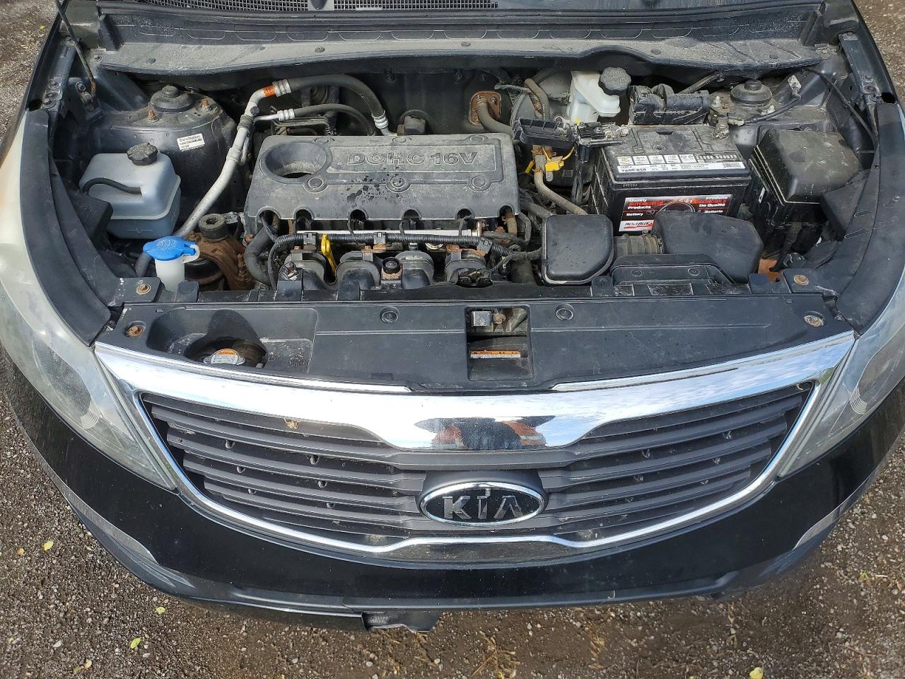 2012 Kia Sportage Ex Черный vin: KNDPCCA29C7212768