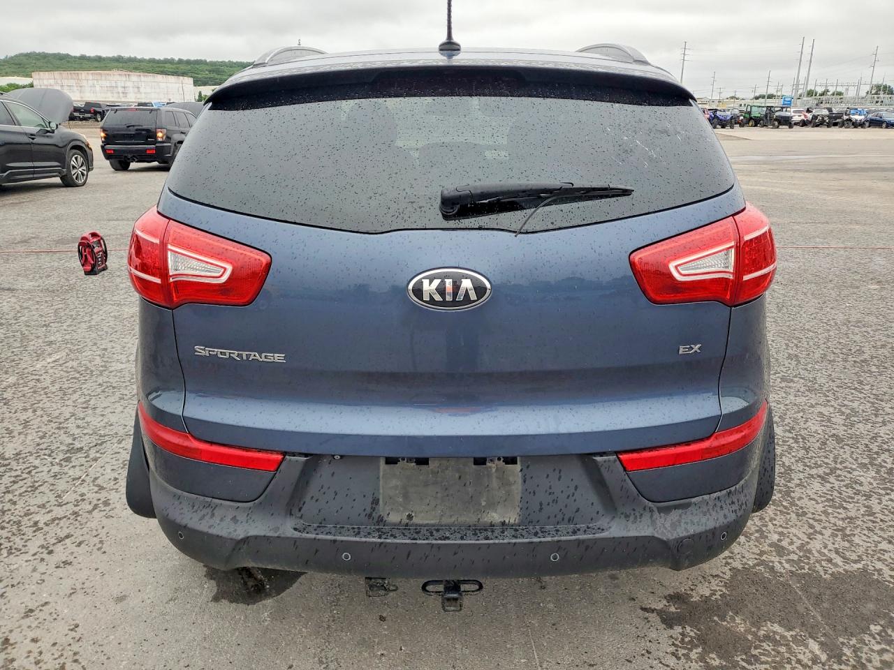 2013 Kia Sportage Ex Blue vin: KNDPCCA29D7539561
