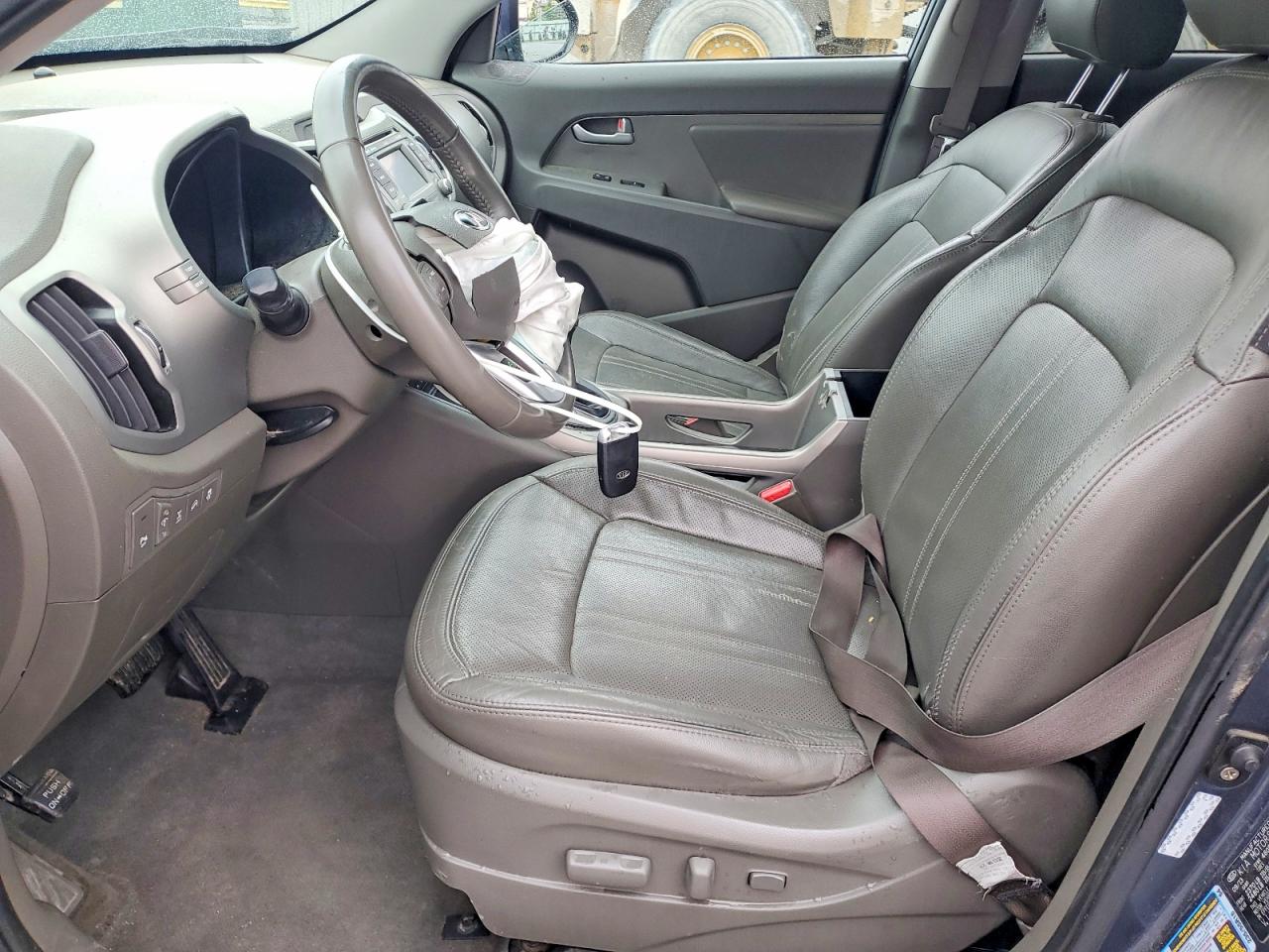 2013 Kia Sportage Ex Blue vin: KNDPCCA29D7539561