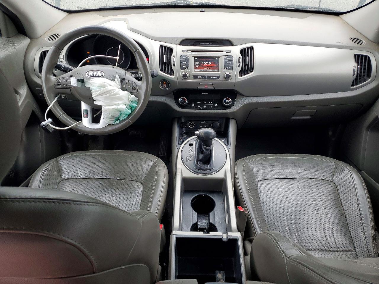 2013 Kia Sportage Ex Blue vin: KNDPCCA29D7539561