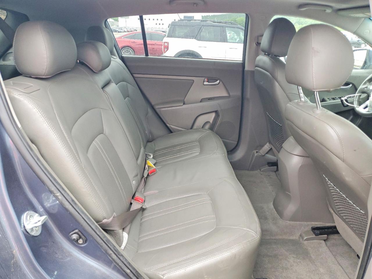 2013 Kia Sportage Ex Blue vin: KNDPCCA29D7539561