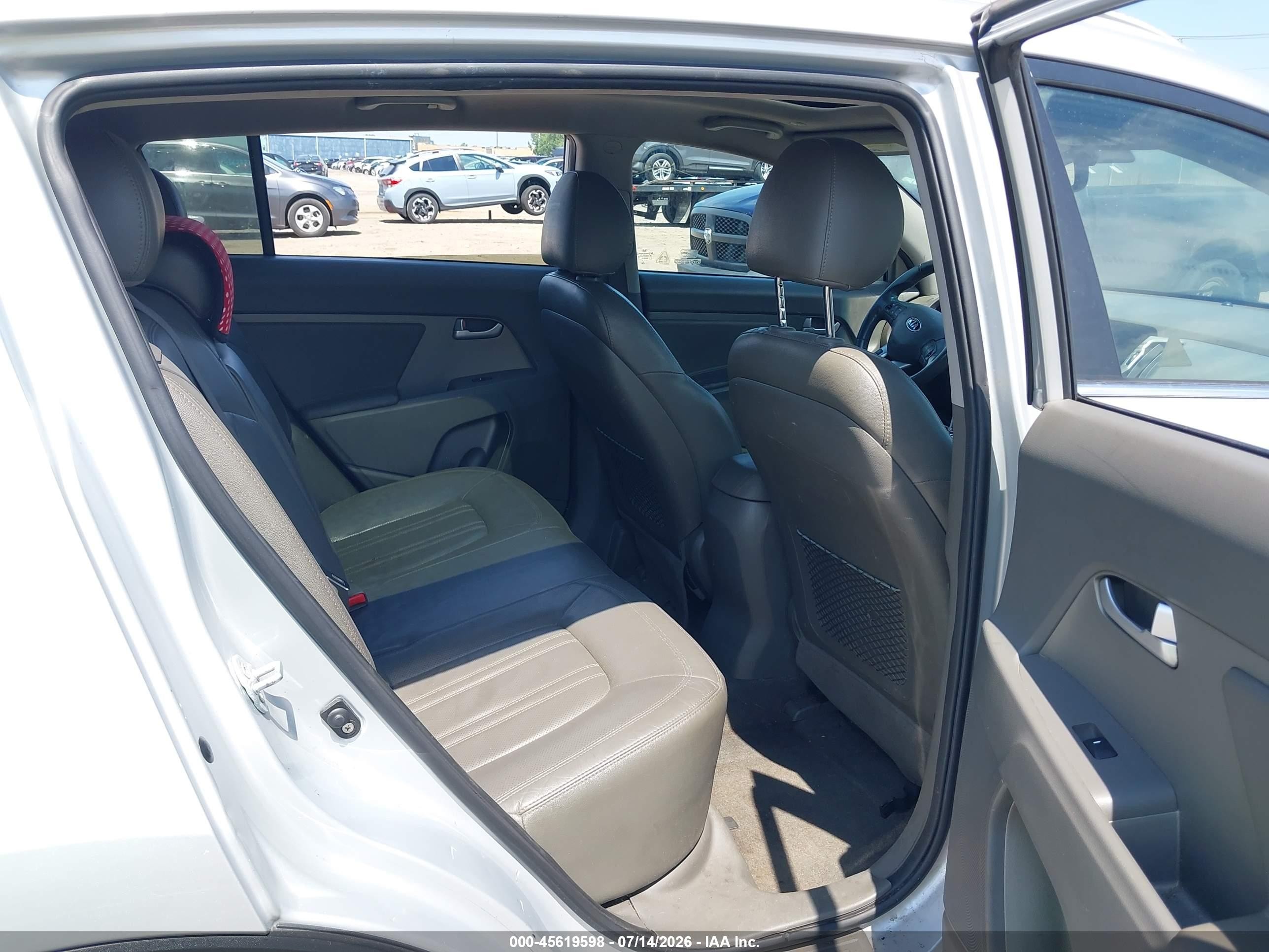 2013 Kia Sportage Ex Silver vin: KNDPCCA2XD7482917